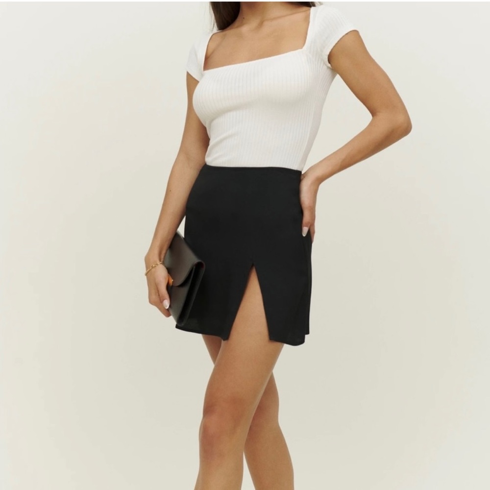Margot reformation skirt with slit